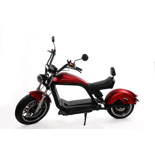 Battery Electric Motorbike with Double Seat Scooter